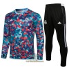 Real Madrid Trainings Sweatshirt Pak 2021-22 Blauwe - Heren